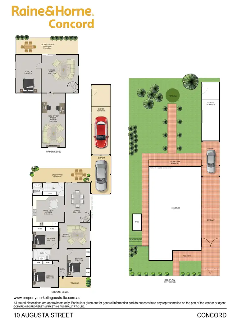 Floorplan of Homely house listing, 10 Augusta Street, Concord NSW 2137