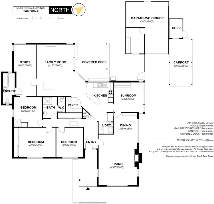Floorplan of Homely house listing, 5 Nightingale Avenue, Taroona TAS 7053