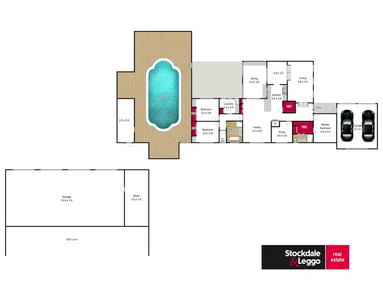 Floorplan of Homely house listing, 10 Pedra Court, Traralgon VIC 3844