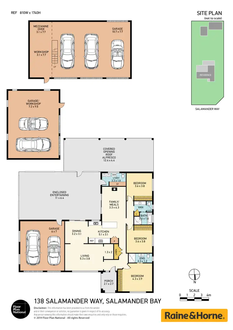 Floorplan of Homely house listing, 138 Salamander Way, Salamander Bay NSW 2317