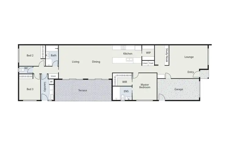 Floorplan of Homely house listing, 47b Lee-Steere Cres, Kambah ACT 2902