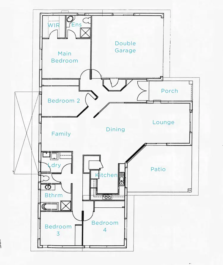 Floorplan of Homely house listing, 54 Monaro Circuit, Mount Louisa QLD 4814