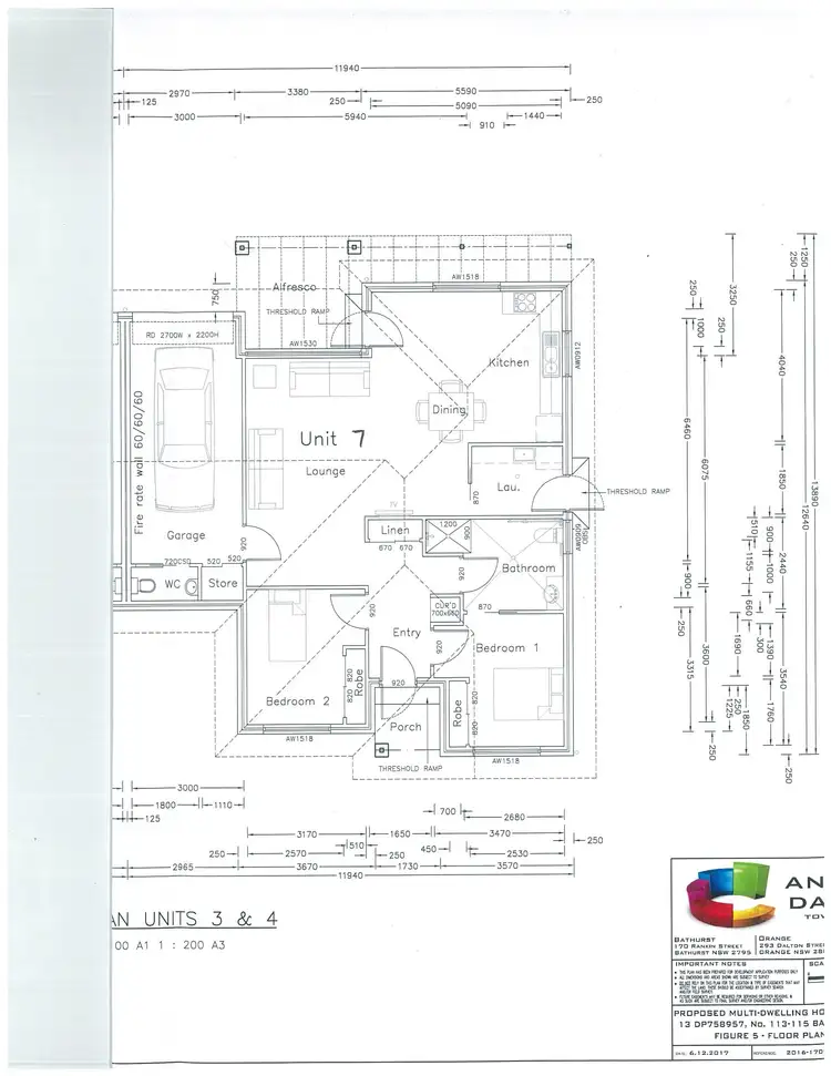 Floorplan of Homely unit listing, 7/115 Baker Street, Temora NSW 2666