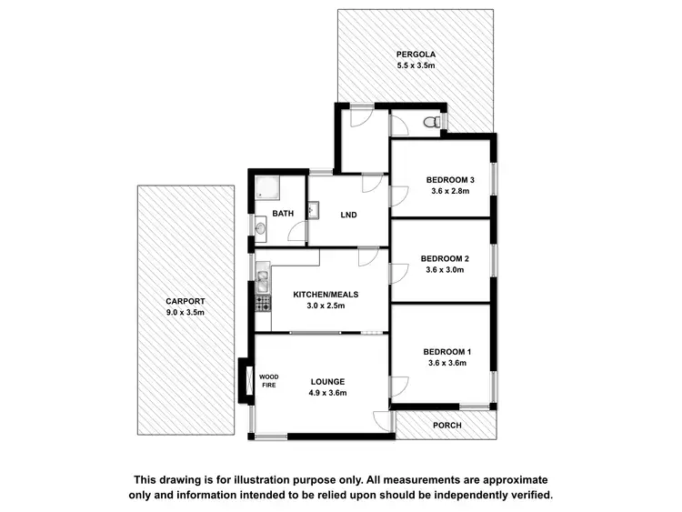 Floorplan of Homely house listing, 11 Coombe Street, Nangwarry SA 5277