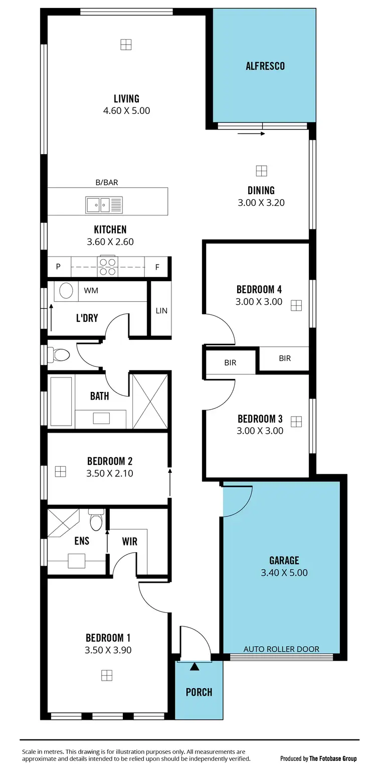 Floorplan of Homely house listing, 33 Cook Street, Seaford Meadows SA 5169