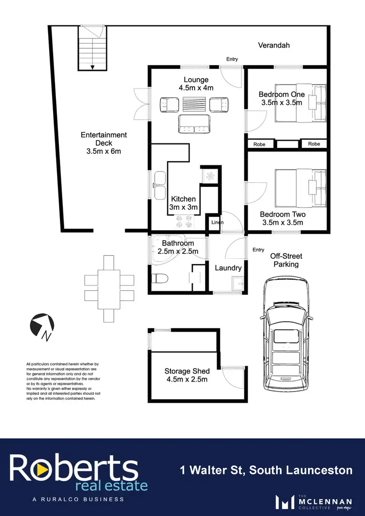 Floorplan of Homely house listing, 1 Walter Street, South Launceston TAS 7249