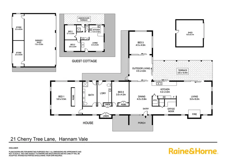 Floorplan of Homely house listing, 21 Cherry Tree Lane, Waitui NSW 2443