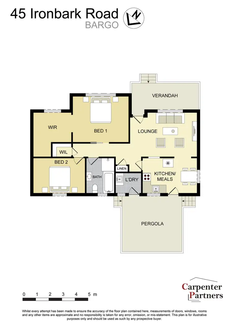 Floorplan of Homely house listing, 45 Ironbark Road, Bargo NSW 2574