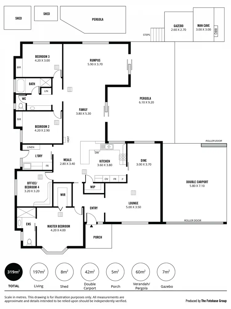 Floorplan of Homely house listing, 14 Franklin Court, Golden Grove SA 5125