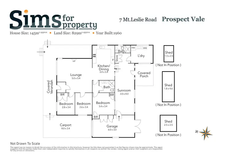 Floorplan of Homely house listing, 7 Mount Leslie Road, Prospect Vale TAS 7250