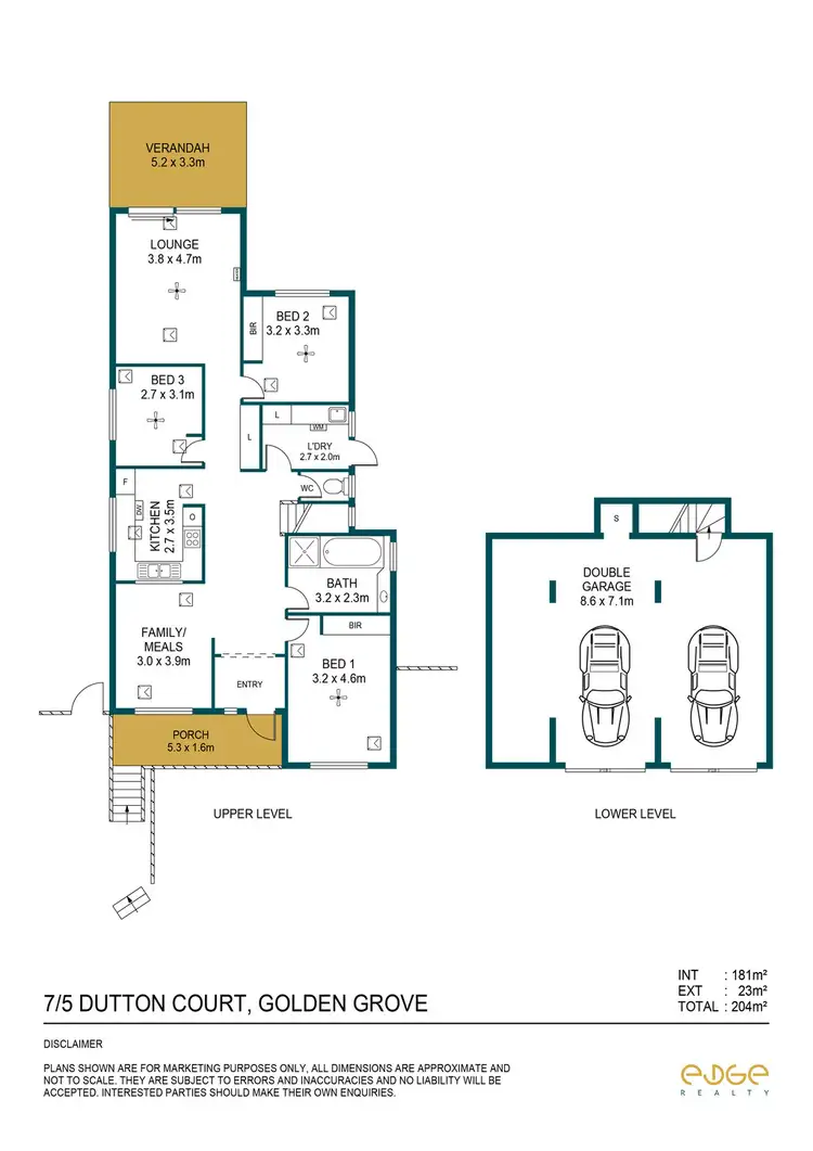 Floorplan of Homely house listing, Unit 7, 5 Dutton Court, Golden Grove SA 5125