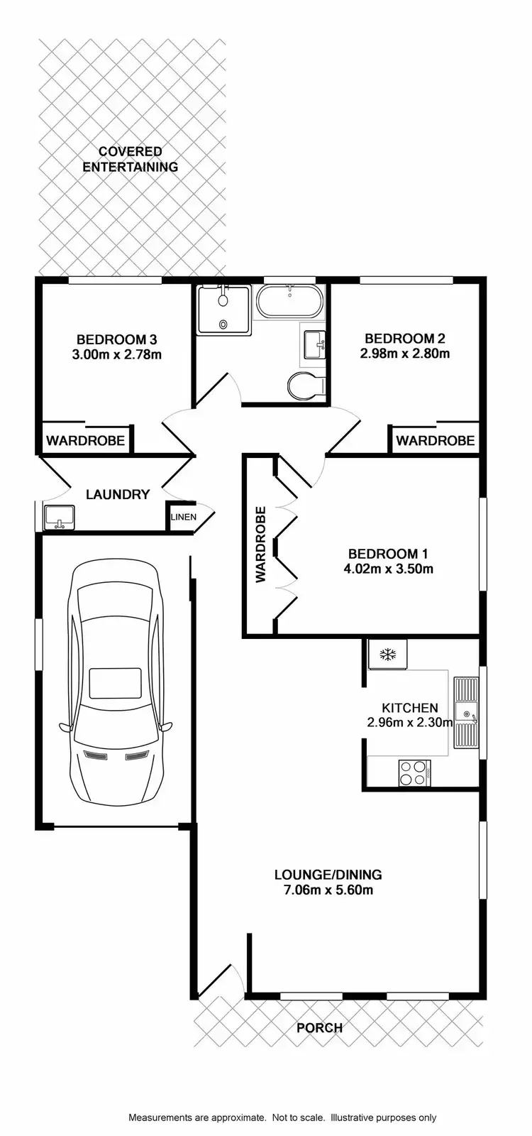 Floorplan of Homely house listing, 3 Robson Crescent, St Helens Park NSW 2560