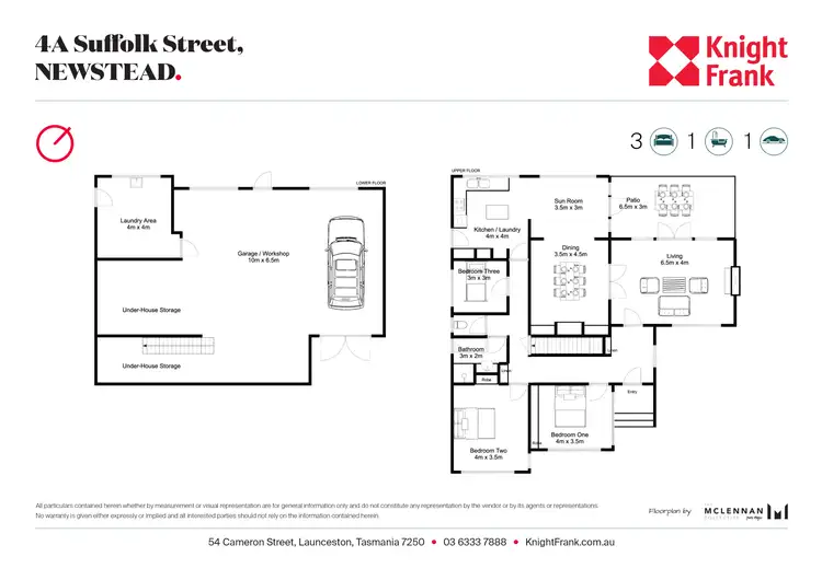 Floorplan of Homely house listing, 4a Suffolk St, Newstead TAS 7250