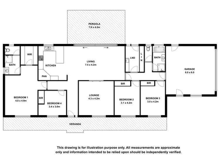 Floorplan of Homely house listing, 3 Premier Drive, Naracoorte SA 5271