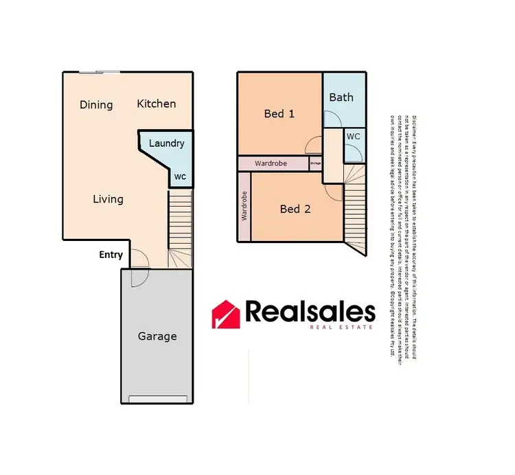Floorplan of Homely townhouse listing, 138/14 Everest Street, Warner QLD 4500