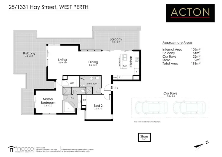 Floorplan of Homely apartment listing, 25/1331 Hay Street, West Perth WA 6005