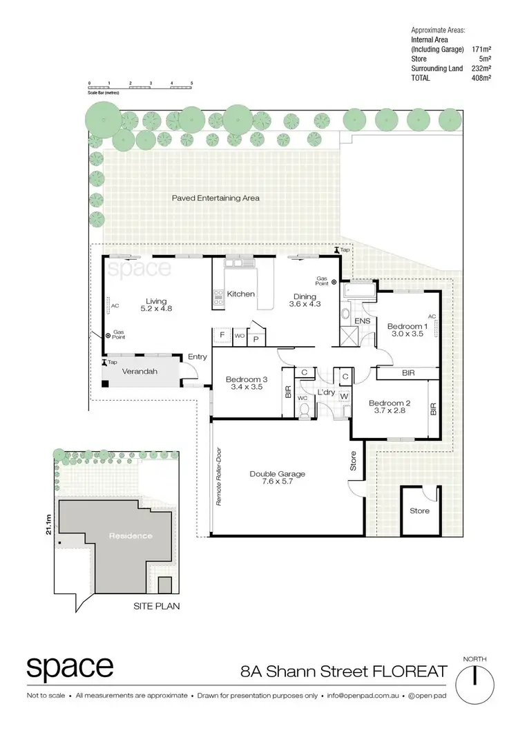 Floorplan of Homely house listing, 8a Shann Street, Floreat WA 6014