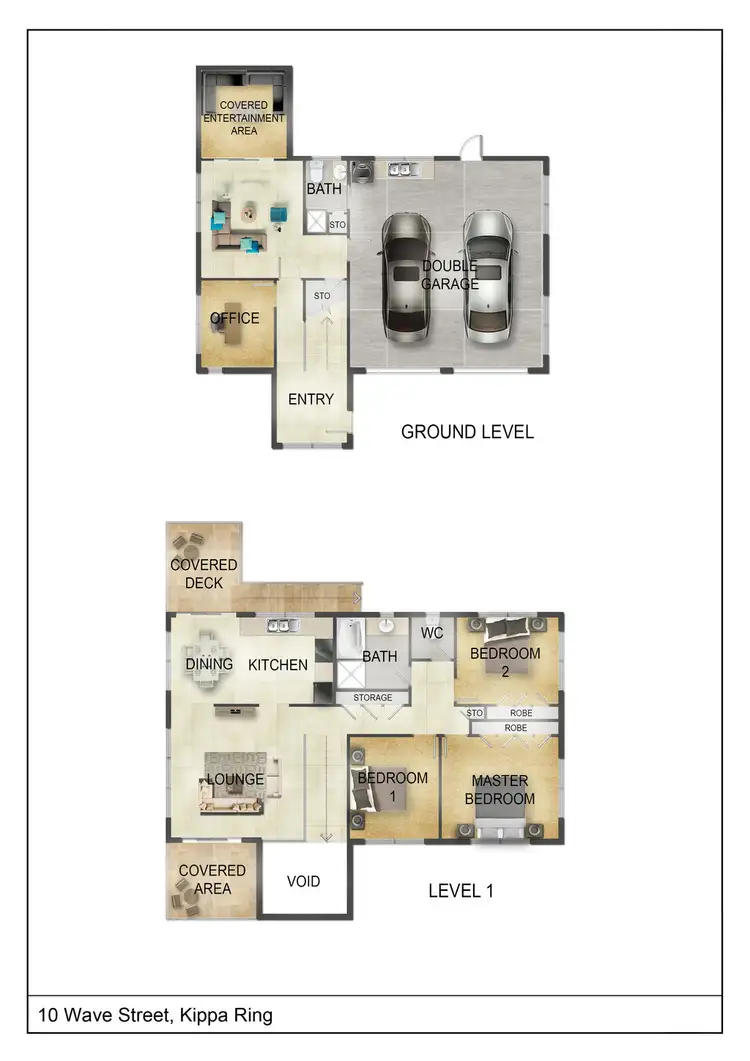 Floorplan of Homely house listing, 10 Wave Street, Kippa-ring QLD 4021