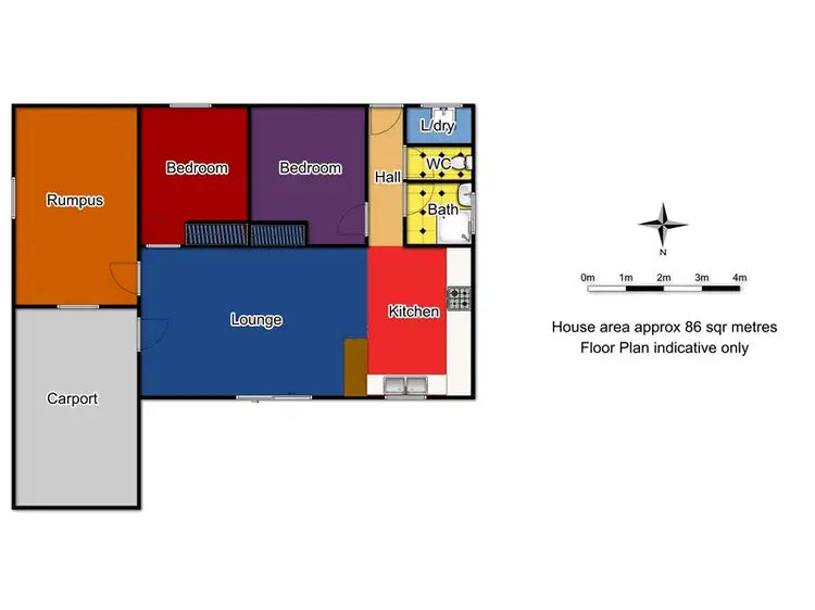 Floorplan of Homely unit listing, 3/50-52 Moulder Street, Orange NSW 2800