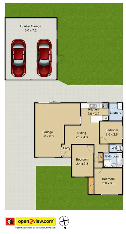 Floorplan of Homely house listing, 86 Buckwell Drive, Hassall Grove NSW 2761