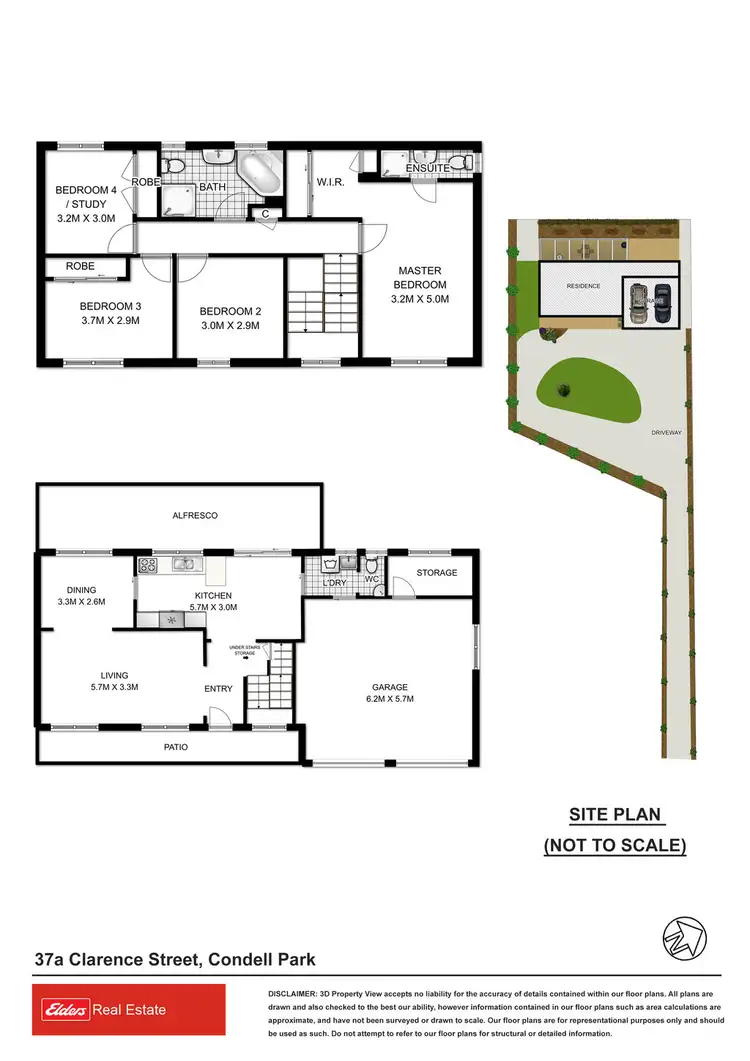 Floorplan of Homely house listing, 37a Clarence Street, Condell Park NSW 2200