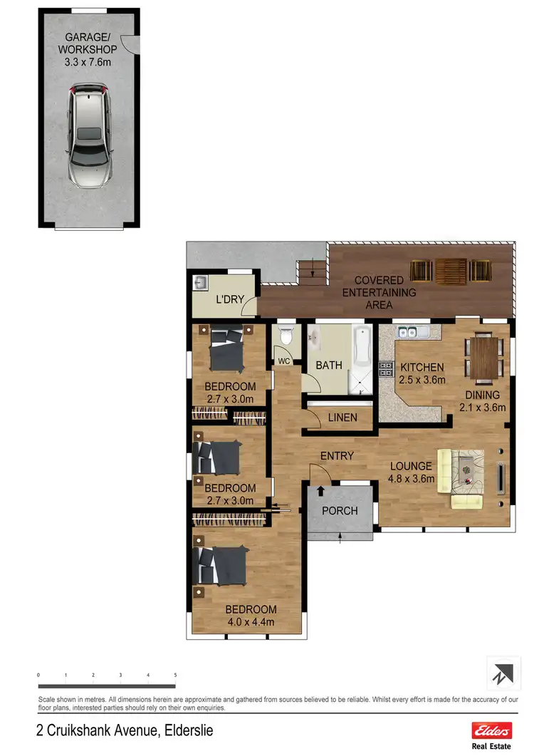 Floorplan of Homely house listing, 2 Cruikshank Avenue, Elderslie NSW 2570