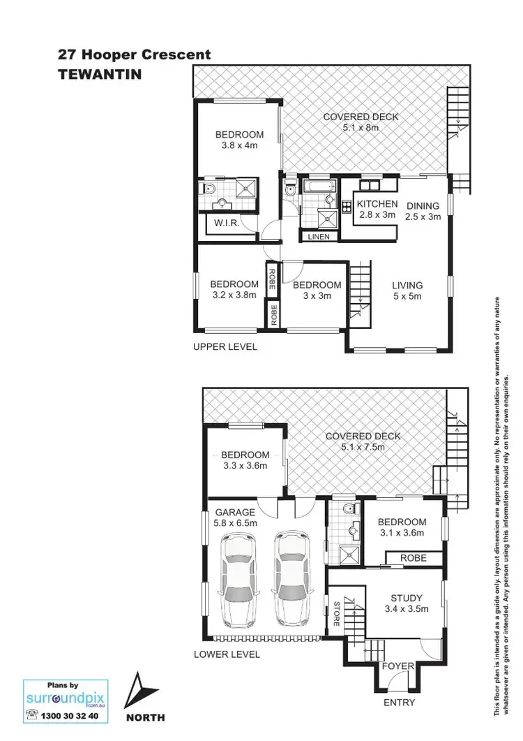 Floorplan of Homely house listing, 27 Hooper Crescent, Tewantin QLD 4565