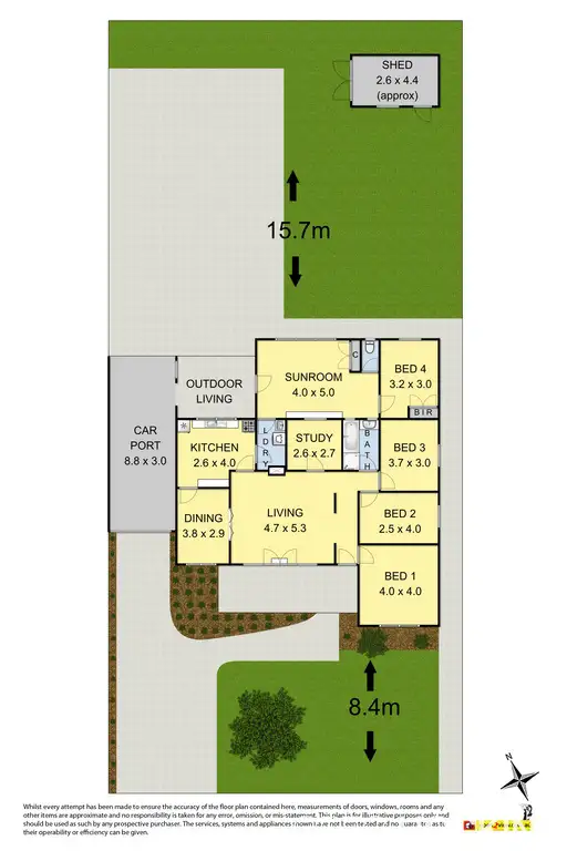 Floorplan of Homely house listing, 84 May Street, Altona North VIC 3025