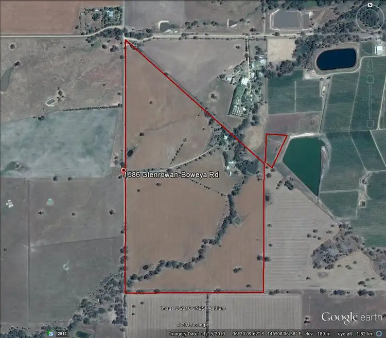 Floorplan of Homely rural property listing, 1586 Glenrowan Boweya Road, Taminick VIC 3675