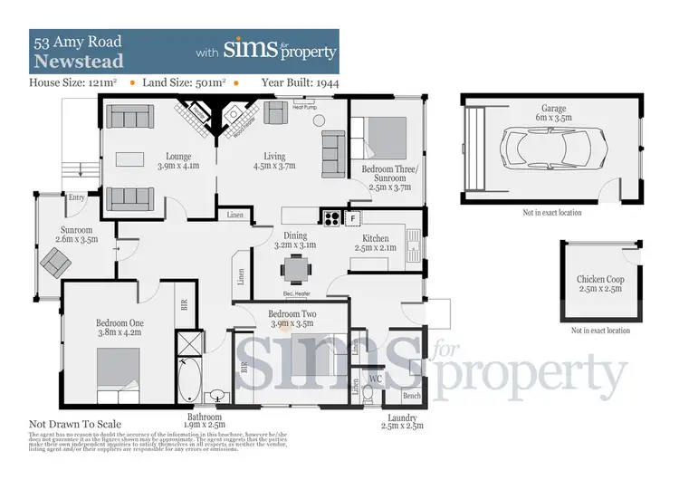 Floorplan of Homely house listing, 53 Amy Road, Newstead TAS 7250