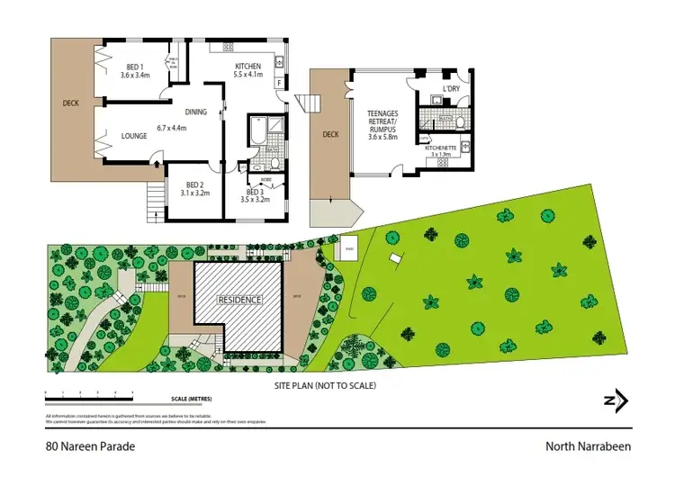 Floorplan of Homely house listing, 80 Nareen Parade, North Narrabeen NSW 2101