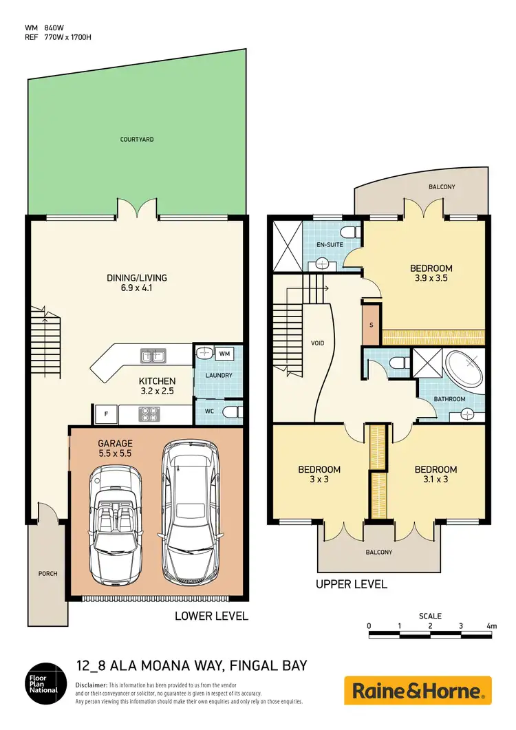 Floorplan of Homely house listing, 12/8 Ala Moana Way, Fingal Bay NSW 2315