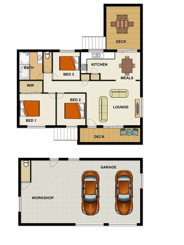 Floorplan of Homely house listing, 2 Blaxland Street, Boronia Heights QLD 4124