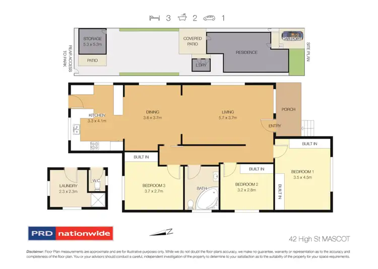 Floorplan of Homely house listing, 42 High Street, Mascot NSW 2020