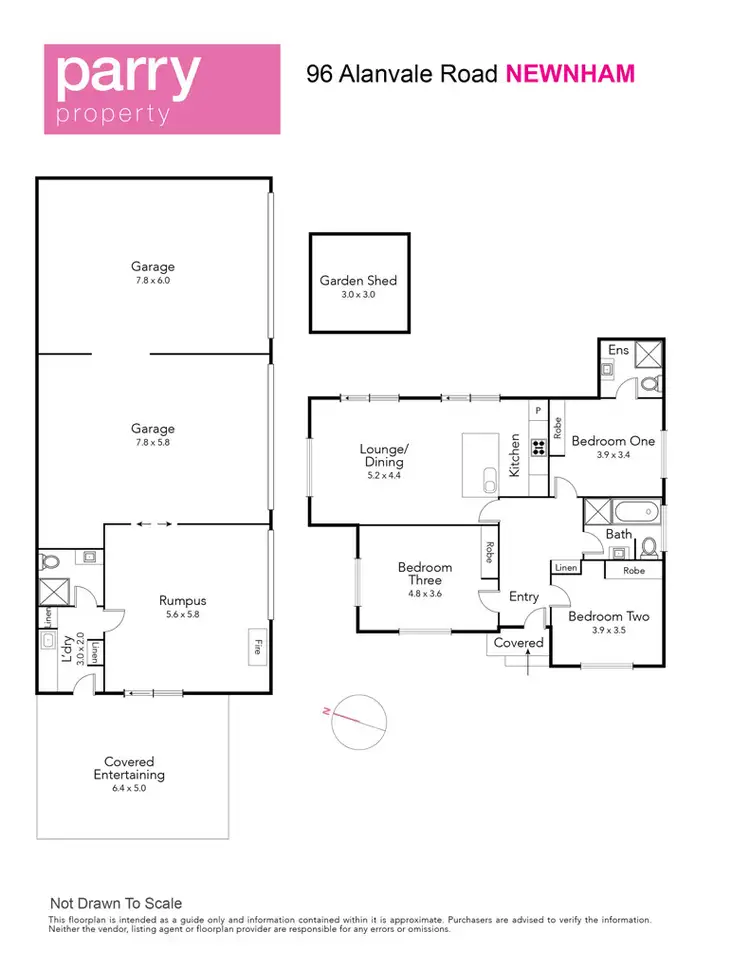Floorplan of Homely house listing, 96 Alanvale Road, Newnham TAS 7248