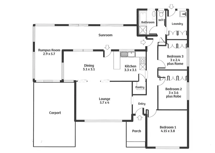 Floorplan of Homely house listing, 40 Lachlan Ave, Murray Bridge SA 5253