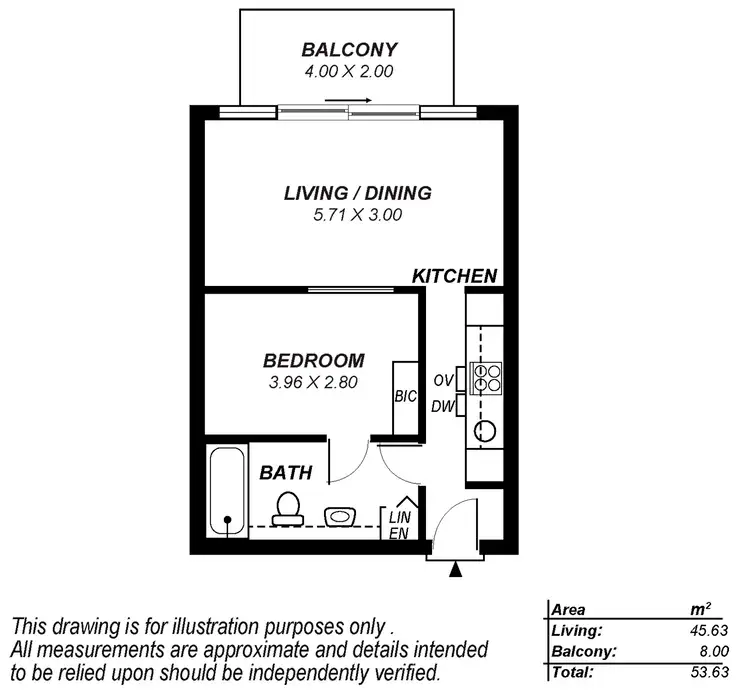 Floorplan of Homely apartment listing, Apt 414, 16 Holdfast Promenade, Glenelg SA 5045