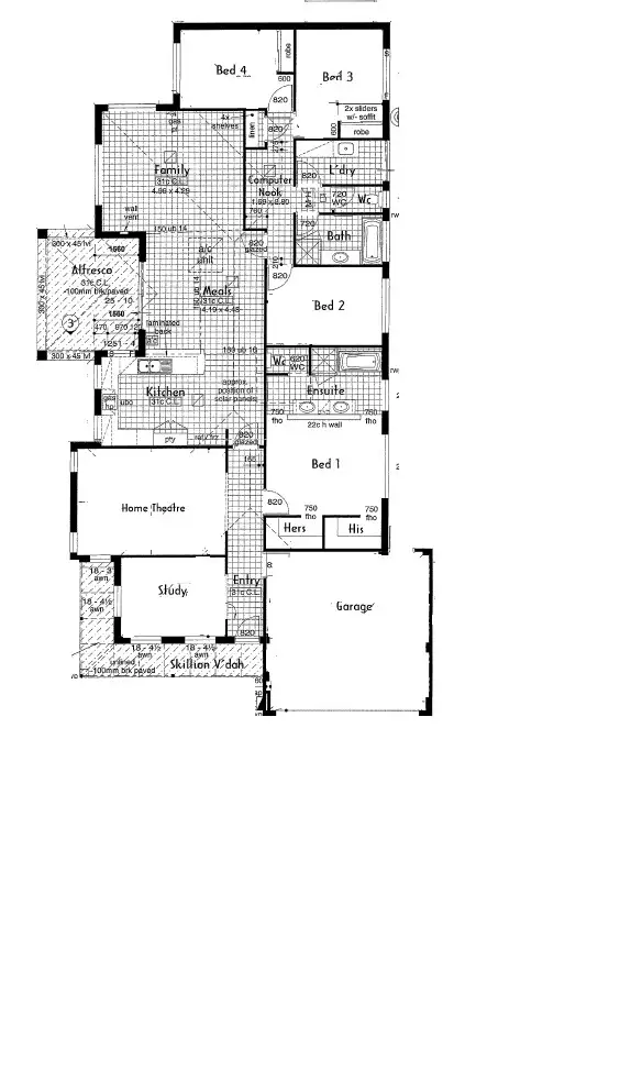 Floorplan of Homely house listing, 11 Silvershot Avenue, Harrisdale WA 6112