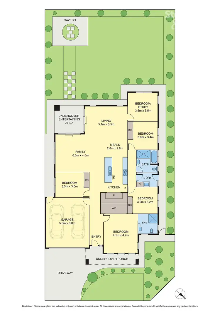 Floorplan of Homely house listing, 12 Wentworth Terrace, Beveridge VIC 3753