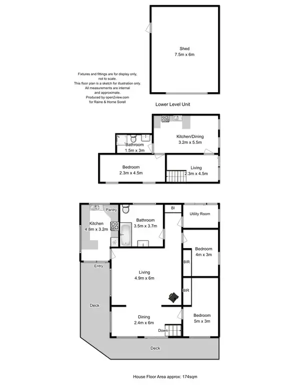 Floorplan of Homely house listing, 148 Apex Point Road, White Beach TAS 7184