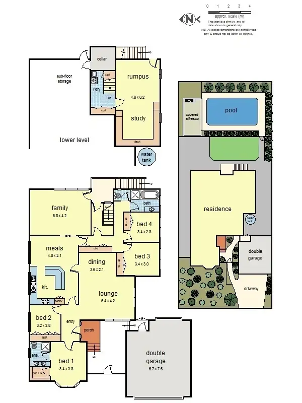 Floorplan of Homely house listing, 1 Salurn Court, Vermont South VIC 3133