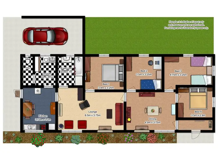 Floorplan of Homely house listing, 2071 Tunnack Road, Tunnack TAS 7120