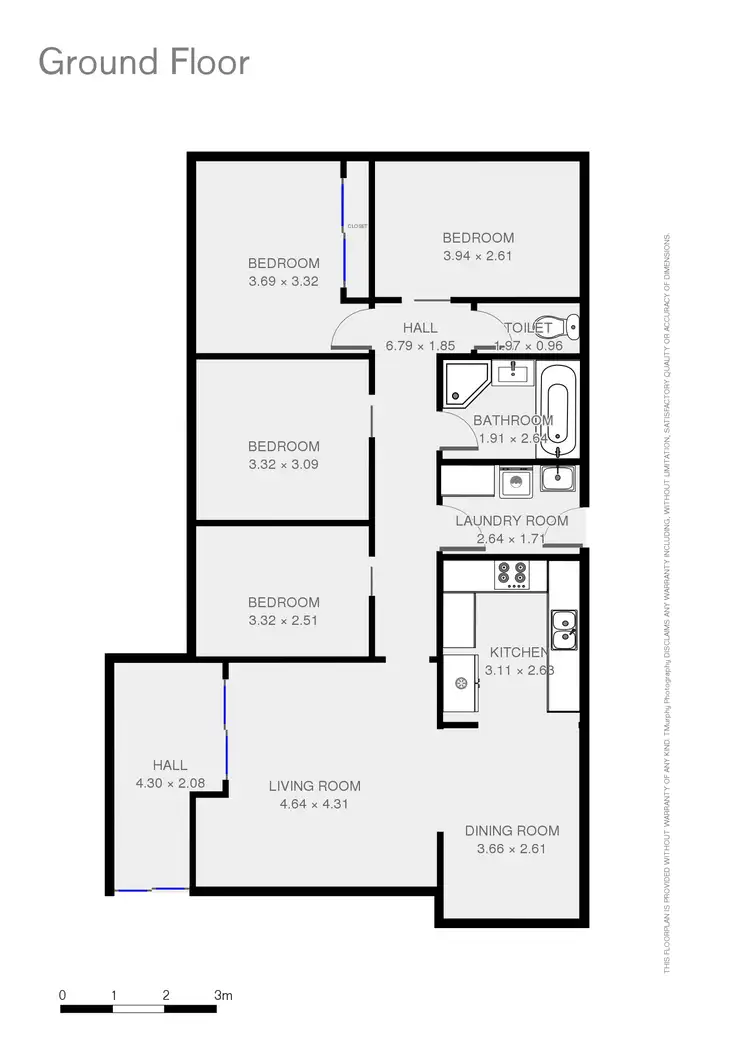 Floorplan of Homely house listing, 100 Northcote st, Kurri Kurri NSW 2327