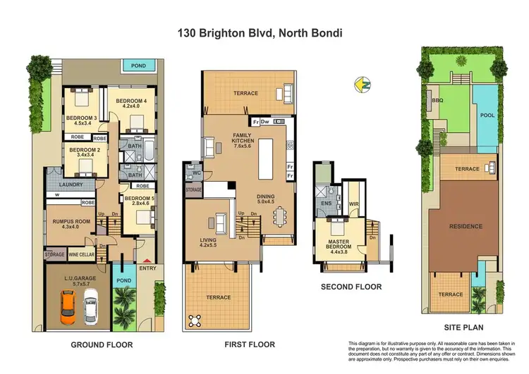 Floorplan of Homely house listing, 130 Brighton Boulevard, North Bondi NSW 2026