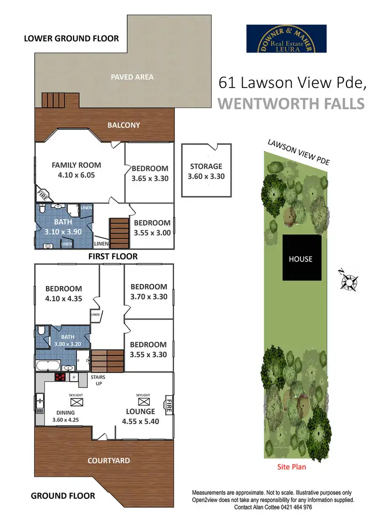 Floorplan of Homely house listing, 61 Lawson View Parade, Wentworth Falls NSW 2782