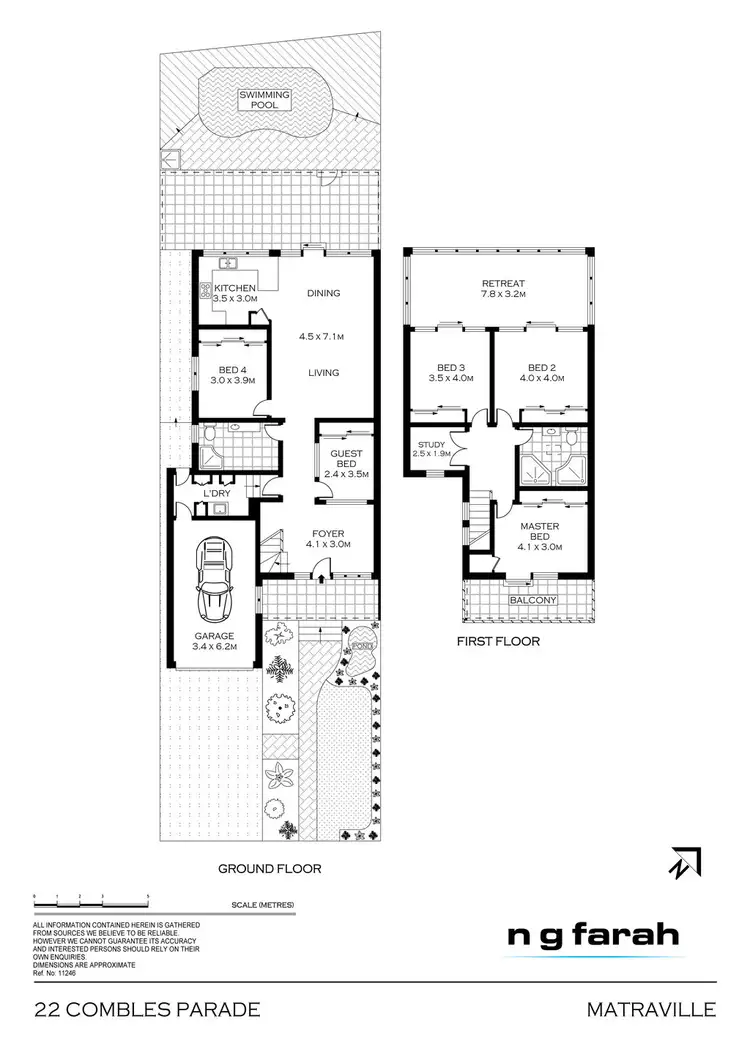 Floorplan of Homely house listing, 22 Combles Parade, Matraville NSW 2036