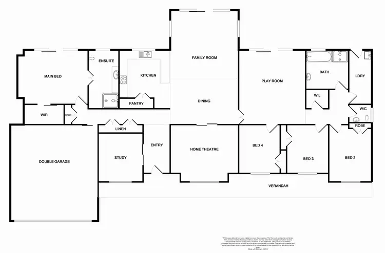 Floorplan of Homely house listing, 161 Brunswick Street, East Maitland NSW 2323