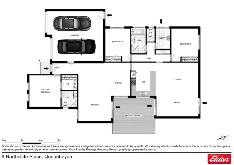 Floorplan of Homely house listing, 9 Northcliffe Place, Queanbeyan East NSW 2620