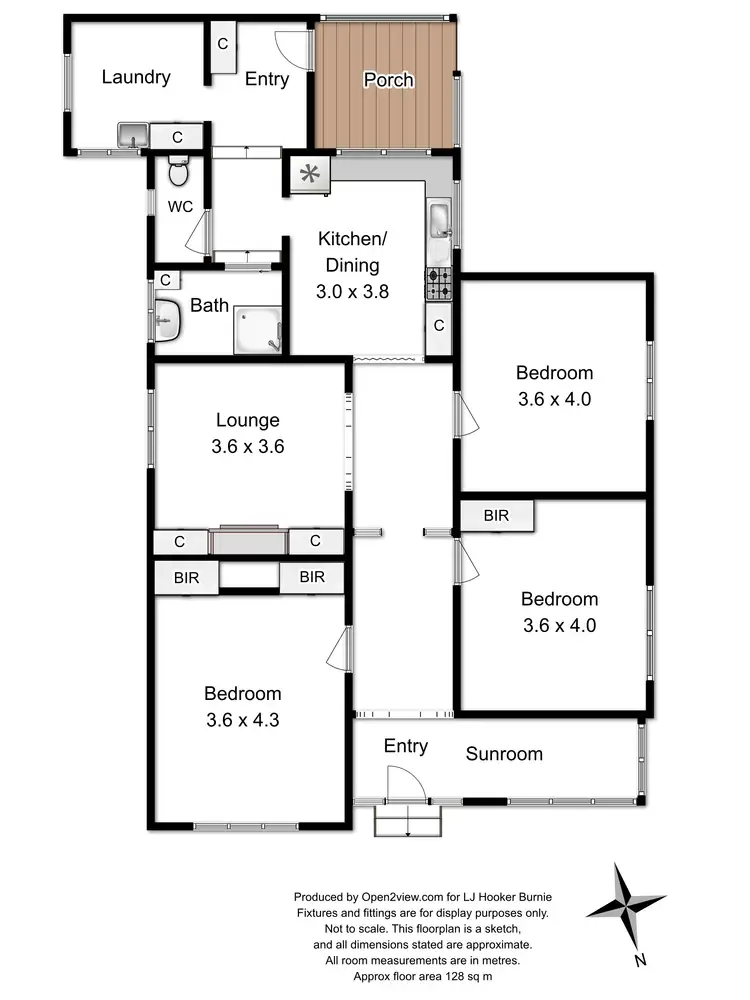 Floorplan of Homely house listing, 4 Phillip Street, Wivenhoe TAS 7320