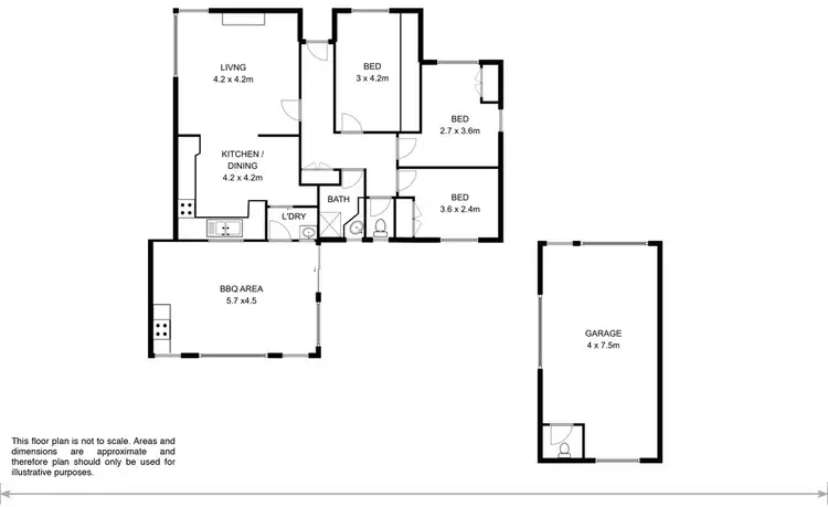Floorplan of Homely house listing, 14 Norman Circle, Glenorchy TAS 7010